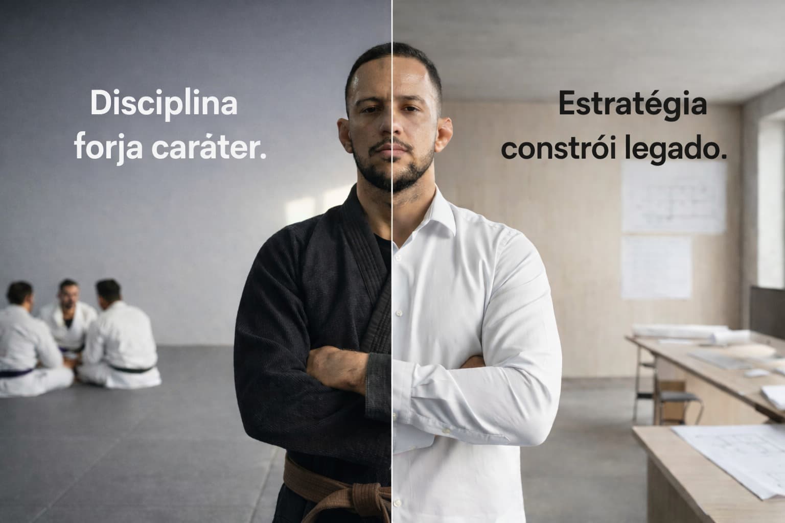 Disciplina forja caráter. Estratégia constrói legado.